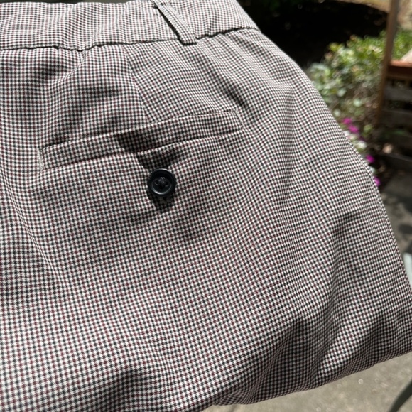 J.Crew No2 Pencil Skirt Stretch Gray Red Pattern Wool Business Casual, Size S - Picture 7 of 11